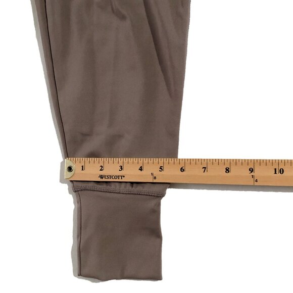 Danskin Jogger Womens Sz SP Brown Harem Boyfriend High Rise Waist Pull On Pants - Picture 10 of 13